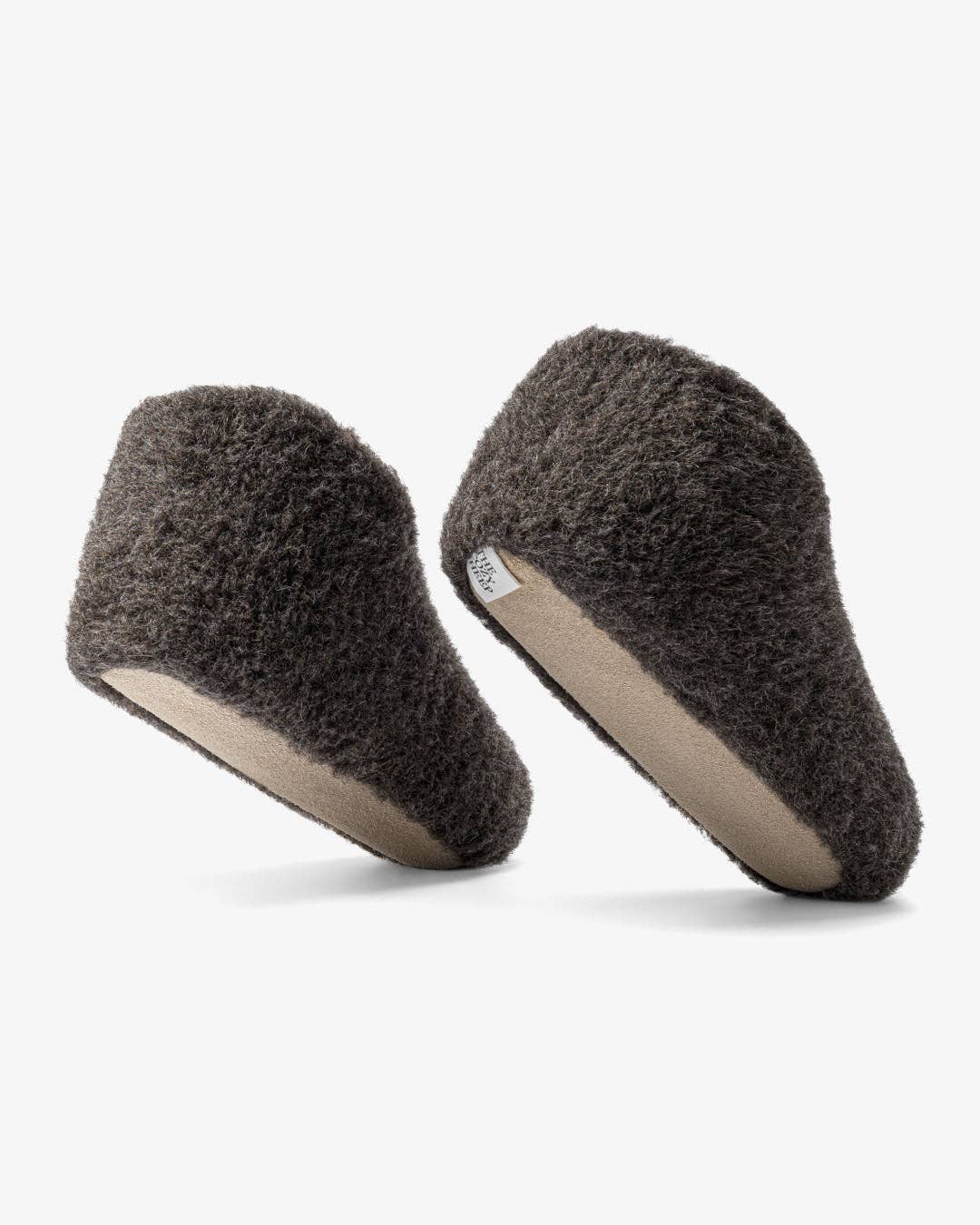 High-Top Wool Slippers