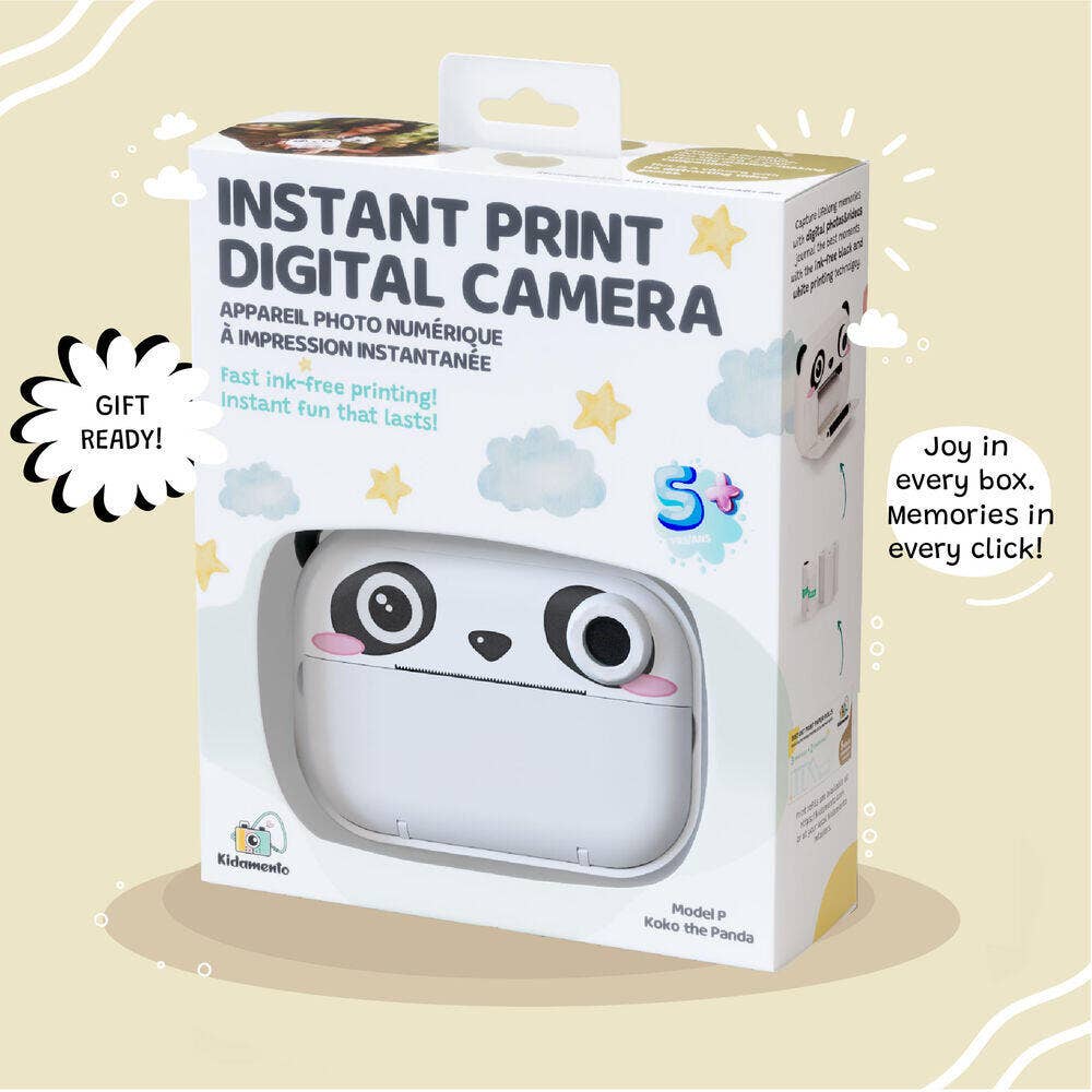 Koko the Panda - Print & Digital Camera - Model P