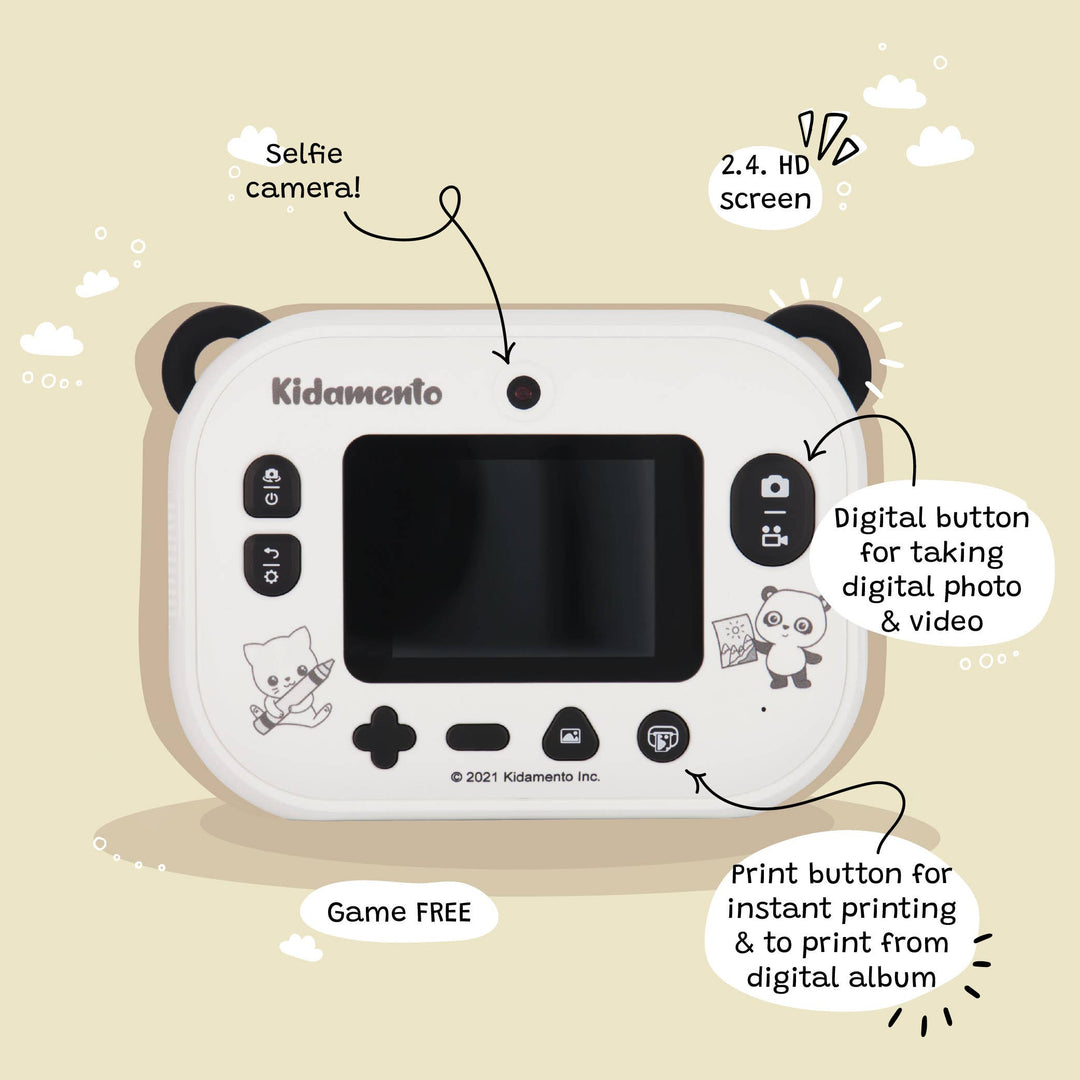 Koko the Panda - Print & Digital Camera - Model P