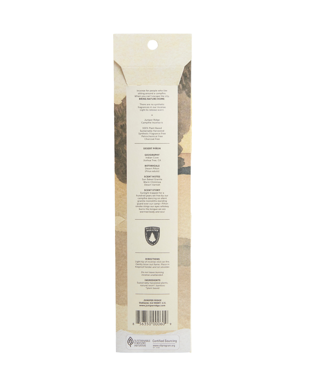 Desert Piñon Campfire Incense