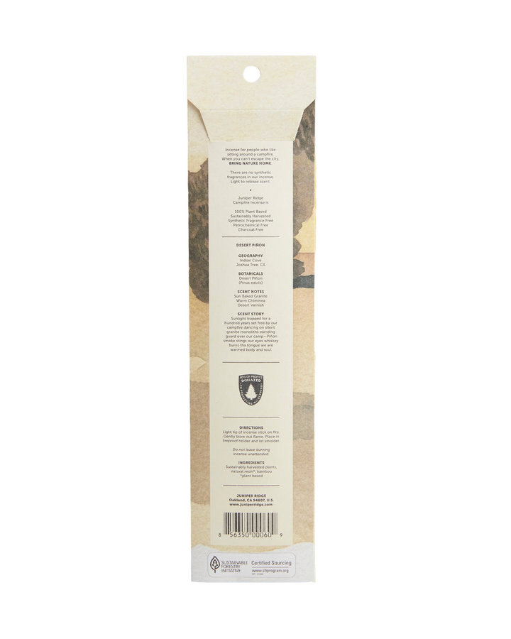 Desert Piñon Campfire Incense