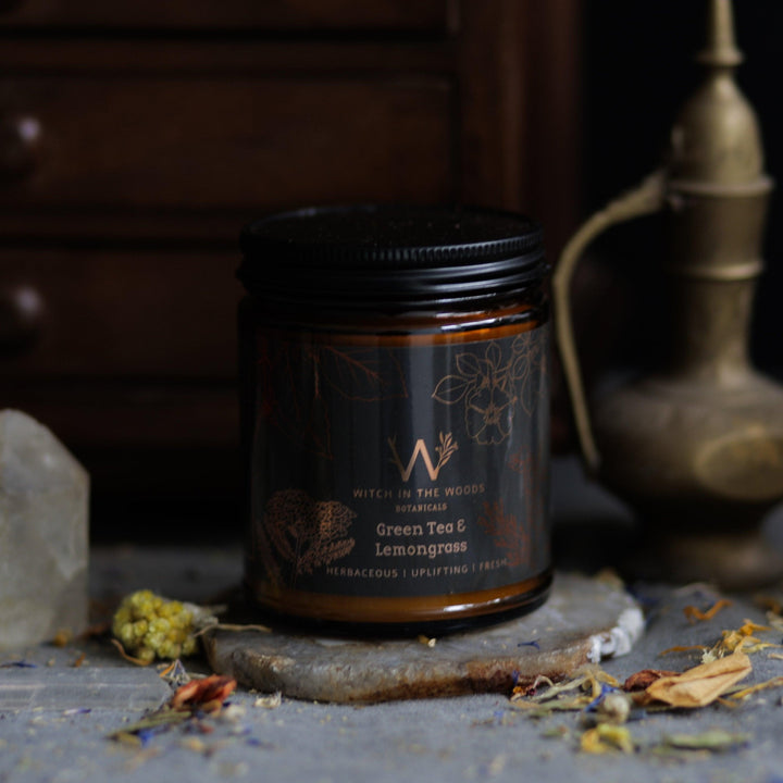 Green Tea + Lemongrass Candle