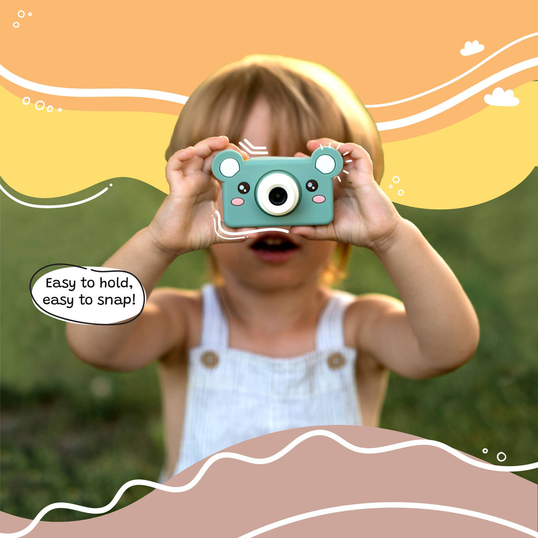 Mikayo the Bear - Kids Digital Camera - Model C
