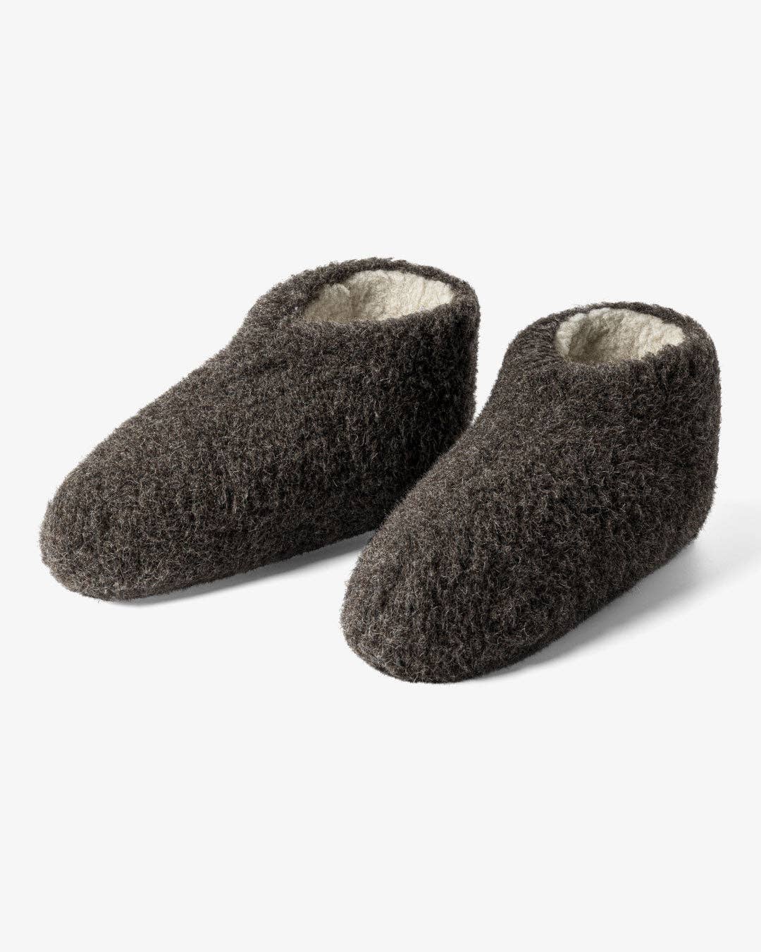 High-Top Wool Slippers
