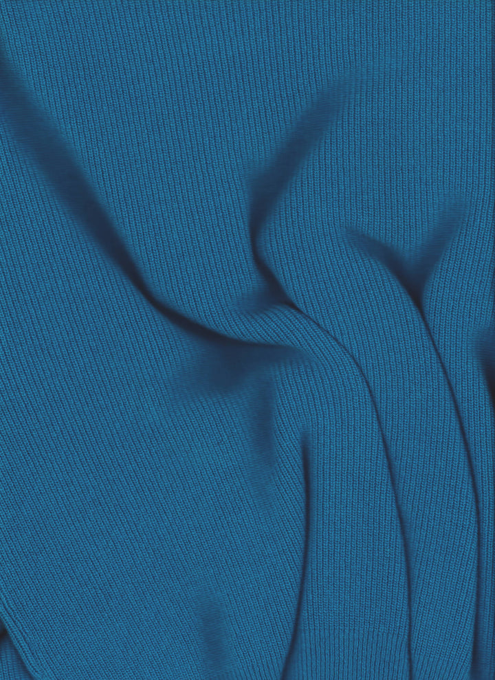 Cashmere Mix Cropped 3/4 Sleeve Pullover: L / Camel