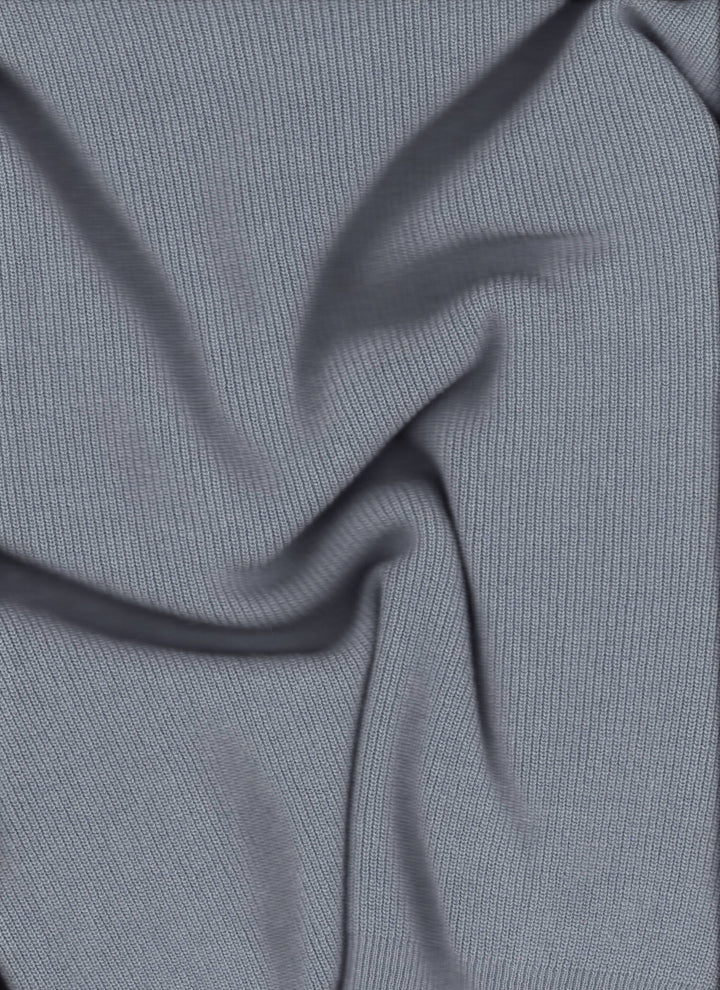 Cashmere Mix Cropped 3/4 Sleeve Pullover: M / Camel