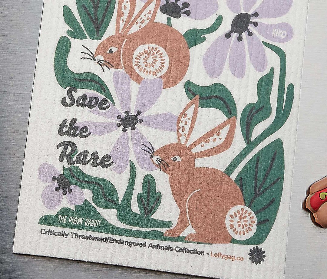 Pigmy Rabbit Swedish Dishcloth Sets