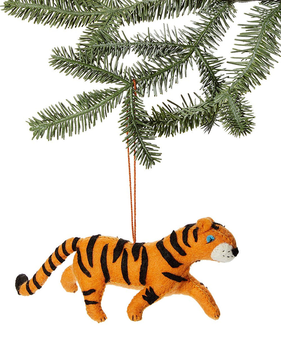 Tiger Ornament Silk Road Bazaar Solstice Holiday Pop Up
