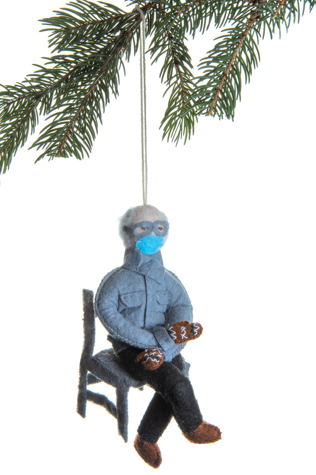 Inauguration Day Bernie Sanders Ornament Silk Road Bazaar Solstice Holiday Pop Up
