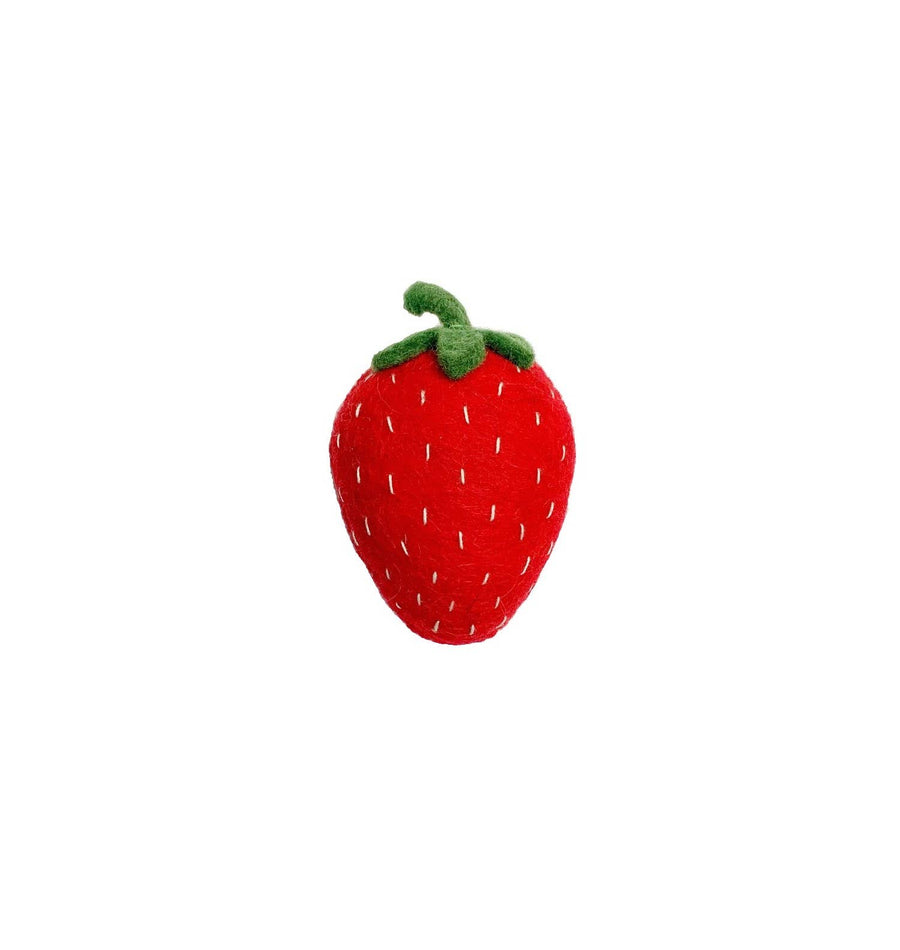 Strawberry Ornament Silk Road Bazaar Solstice Holiday Pop Up