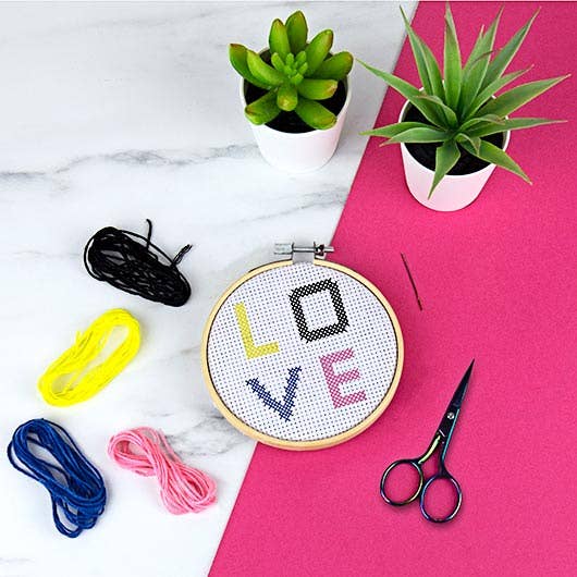 DIY KITS - Cross Stitch Gift Republic Solstice Holiday Pop Up