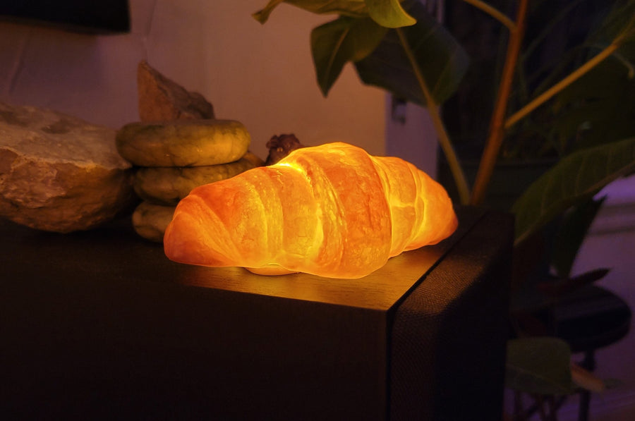 Croissant Lamp Pampshade Solstice Holiday Pop Up