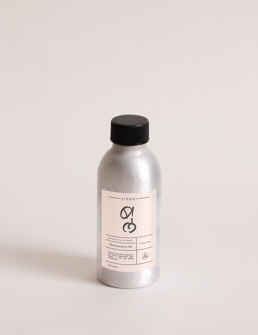 Mahanarayan Oil Kayakalpa Alchemy Solstice Holiday Pop Up