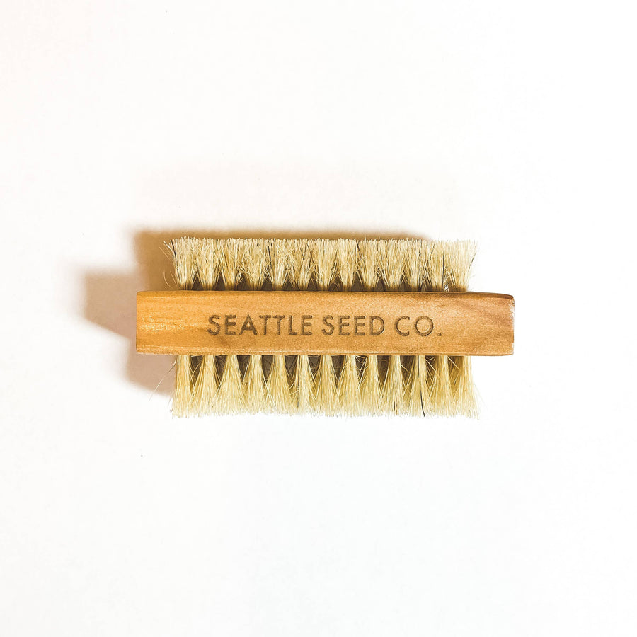 Vegetable and Nail Brush Seattle Seed Co. Solstice Holiday Pop Up