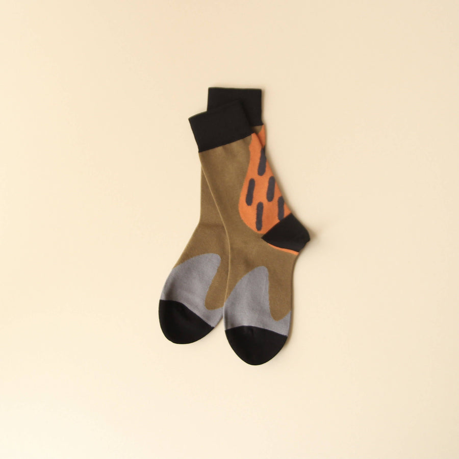WILD | Designer Cotton Socks - Unisex | Men's & Women's Wazi Socks Solstice Holiday Pop Up