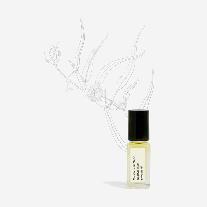 Perfume Oil Sample No.10 Aboukir Maison Louis Marie Solstice Holiday Pop Up