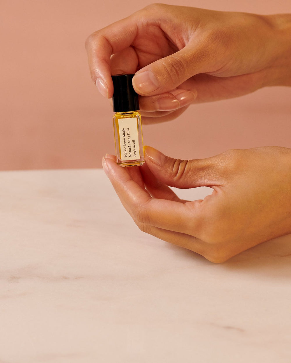Perfume Oil Sample No.02 Le Long Fond Maison Louis Marie Solstice Holiday Pop Up