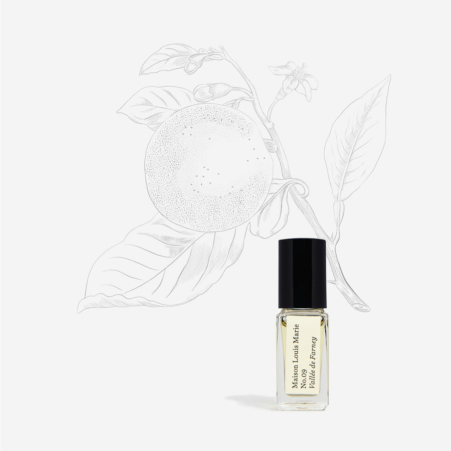 Perfume Oil Sample No.09 Vallee de Farney Maison Louis Marie Solstice Holiday Pop Up