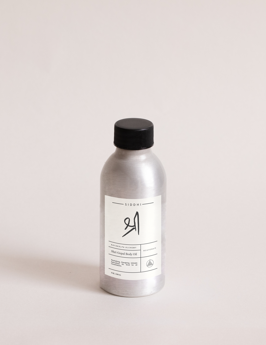 Shrigopal Oil Kayakalpa Alchemy Solstice Holiday Pop Up