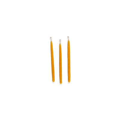 Beeswax Birthday Candles: 10 Candles in Kraft Packet (FRENCH)