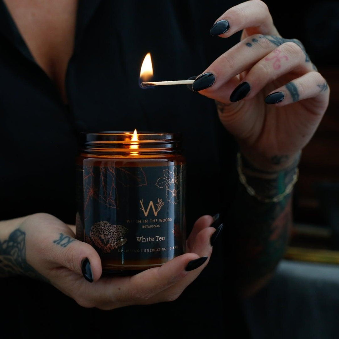 White Tea Candle