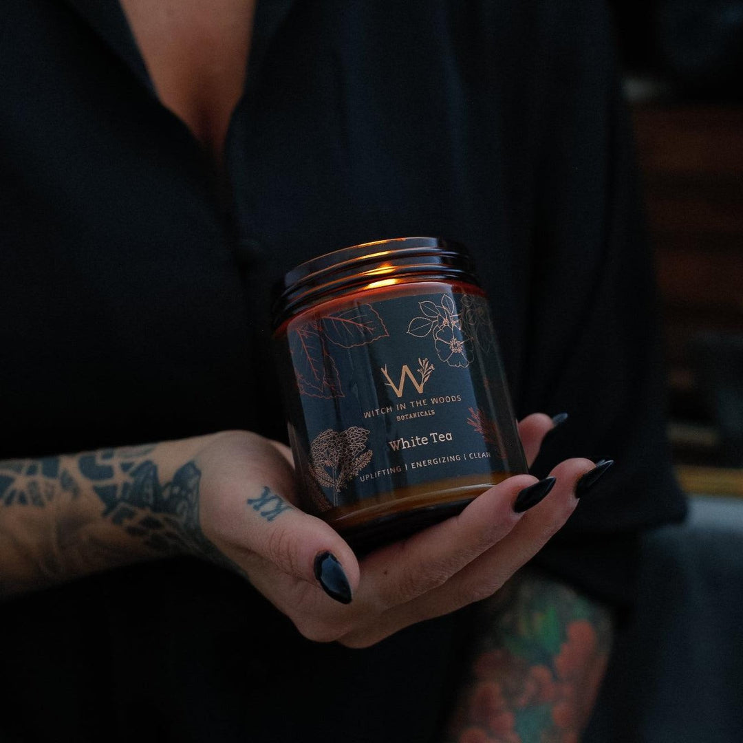 White Tea Candle