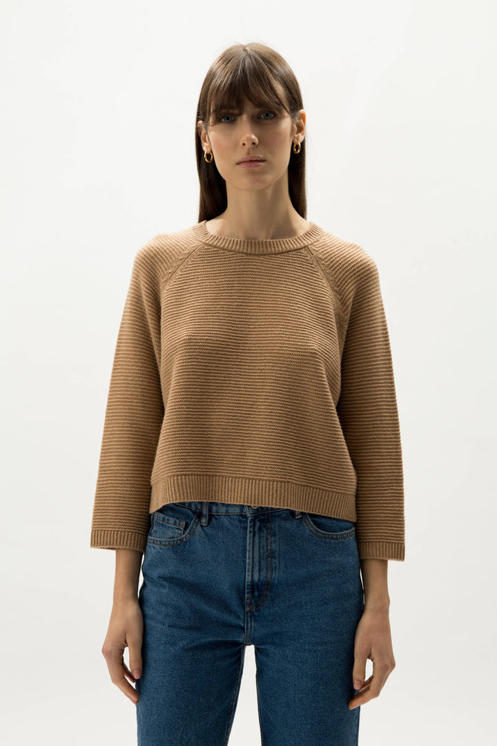 Lèmme Cashmere Mix Boat Neck Sweater