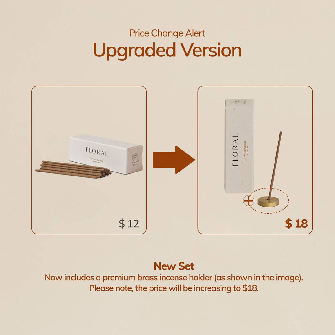 Lavender Japanese Incense Stick Set – 30 Sticks