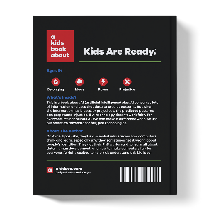 A Kids Book About AI Bias