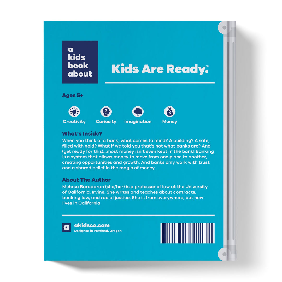 A Kids Book About Banking