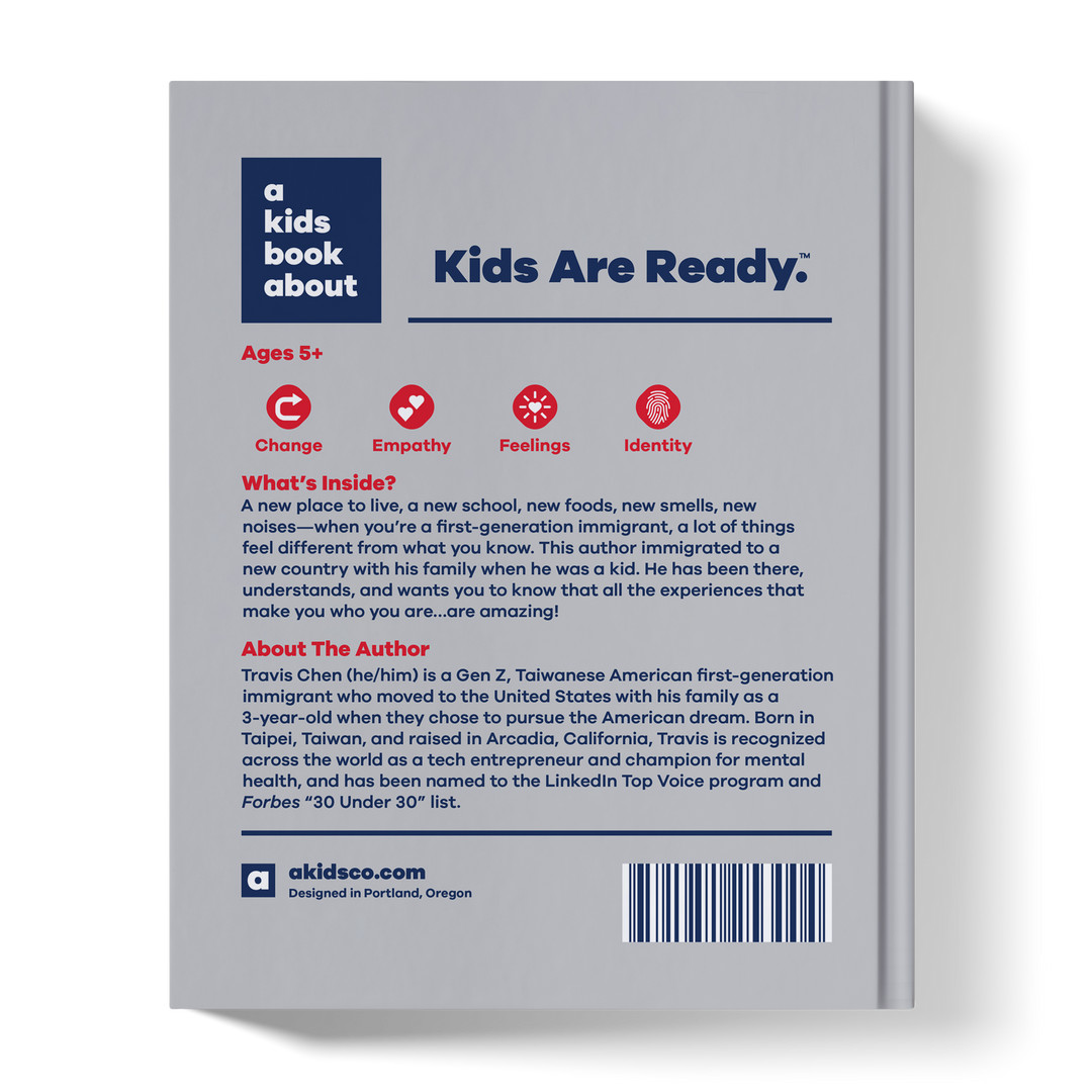 A Kids Book About First-Generation Immigrants