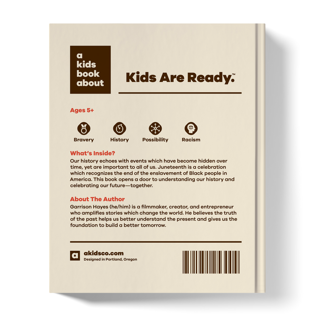 A Kids Book About Juneteenth