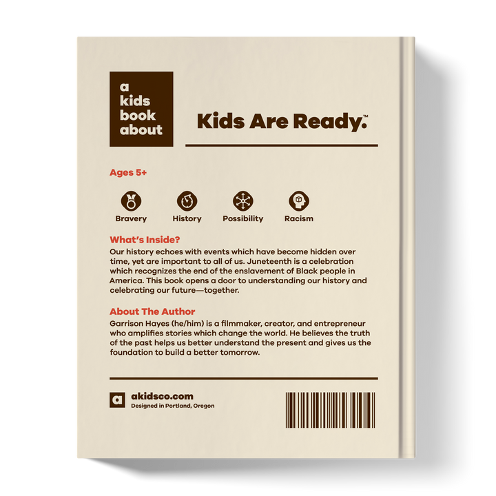 A Kids Book About Juneteenth