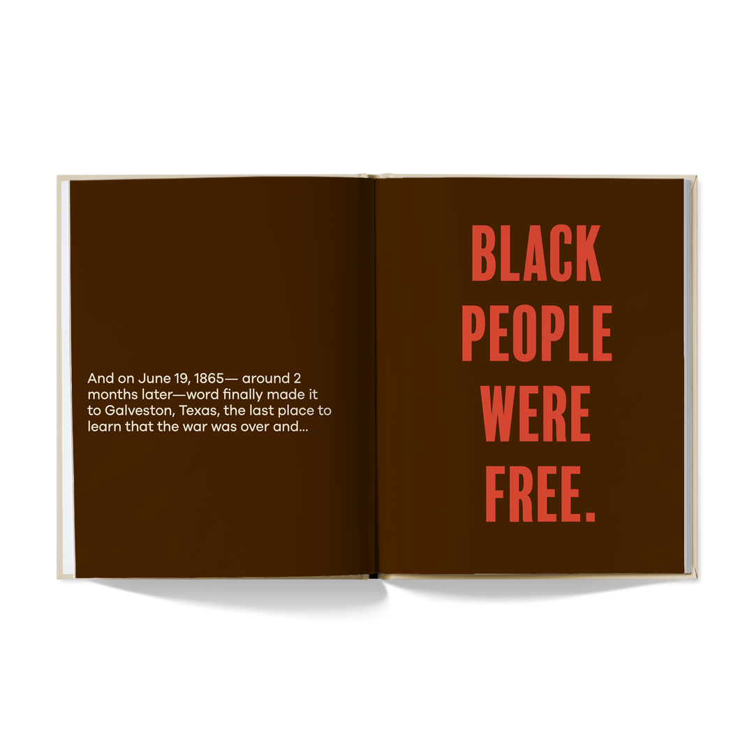 A Kids Book About Juneteenth