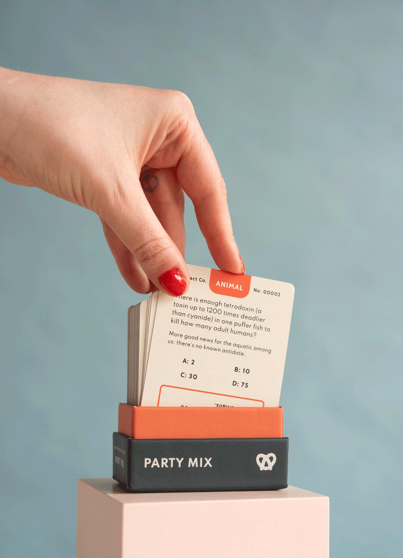 Fun Fact Co. Party Mix Trivia Deck
