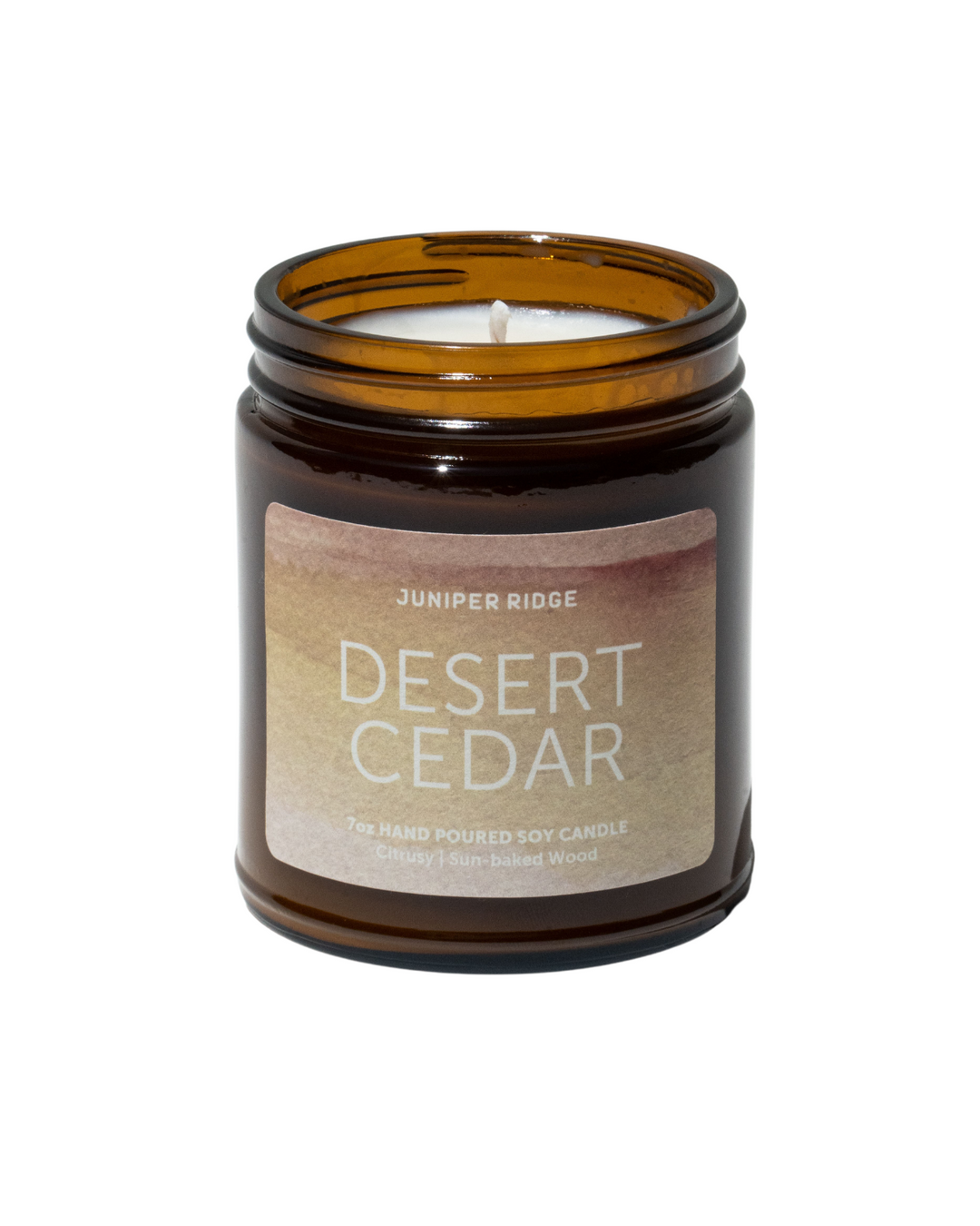 Desert Cedar Essential Oil Candle