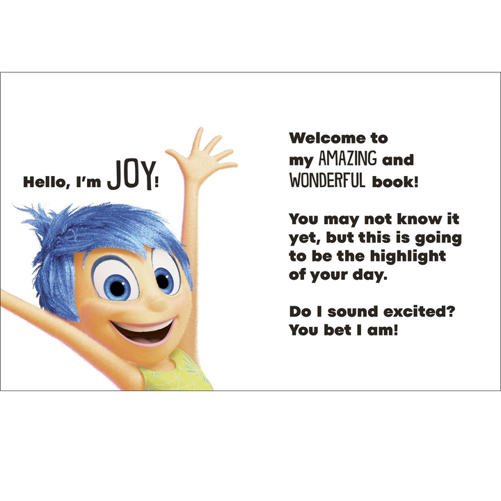 Disney Inside Out 2 Hello, Im Joy