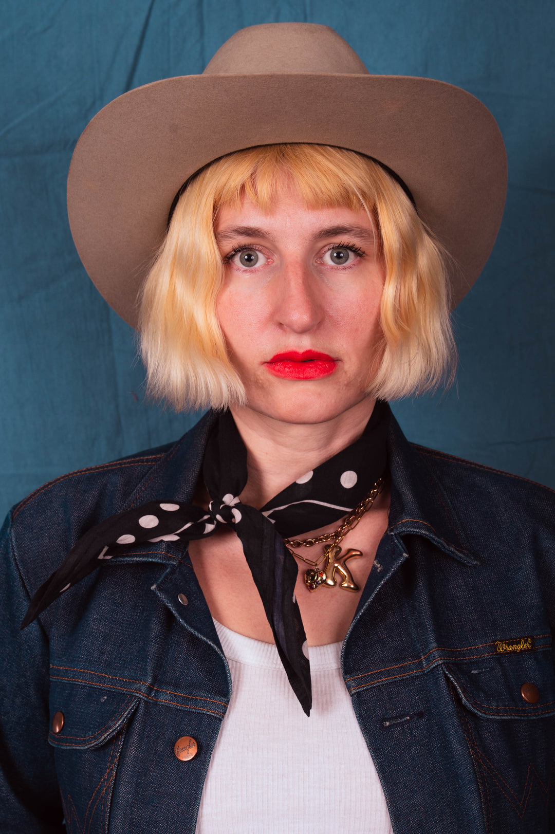 Archie Bandana No. 28 - Wild West Print on Black