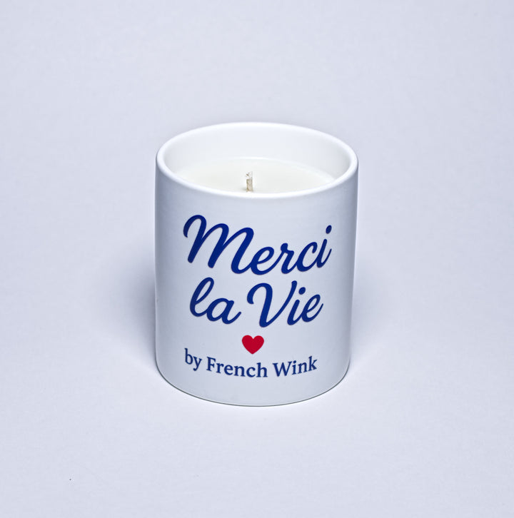Merci la Vie Candle – Lavender & Citrus Scent