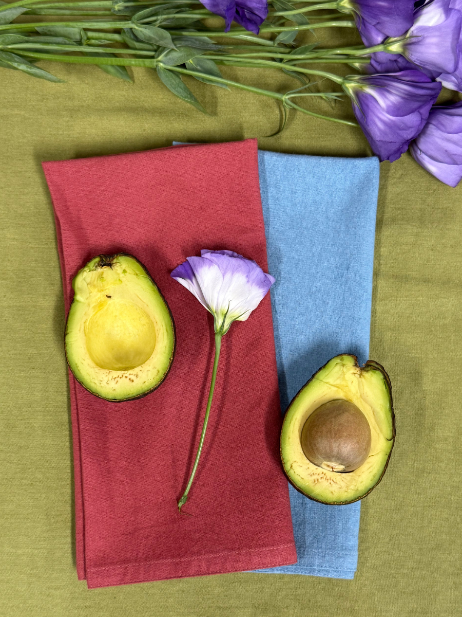 Emma Napkins - Natural Dyed - Tamarind Flower - Set of 4