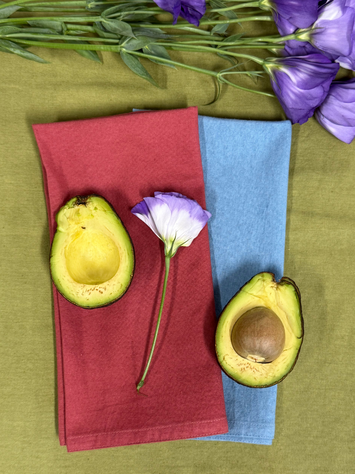 Emma Napkins - Natural Dyed - Tamarind Flower - Set of 4