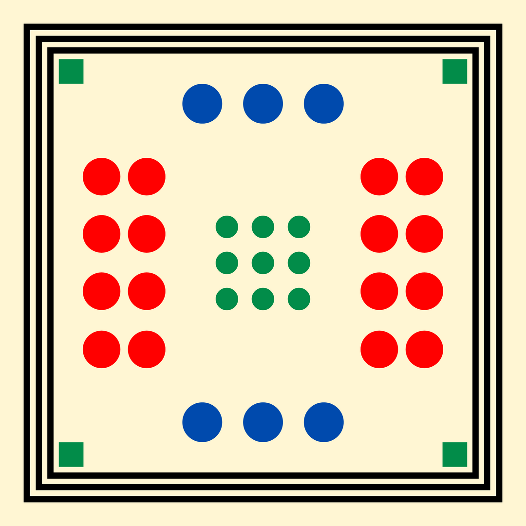 Archie Bandana No. 4 - Beige with Contrasting Dots Art Print