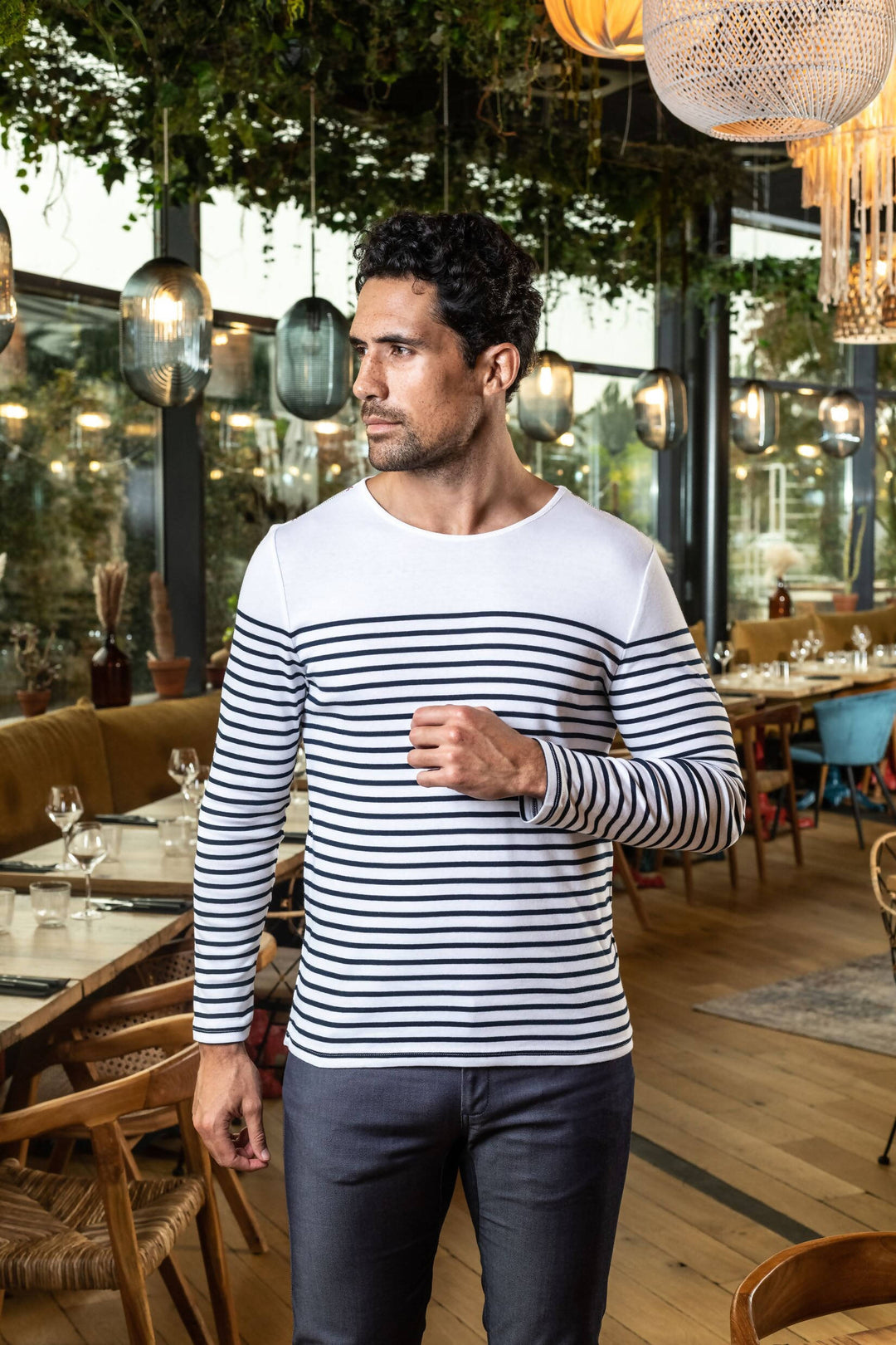 Original French Striped Mariniere - choose your color, cut and size