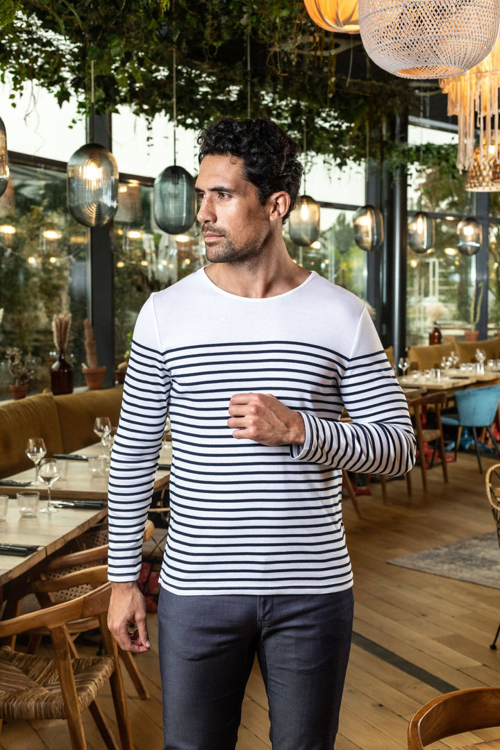 Original French Striped Mariniere - choose your color, cut and size