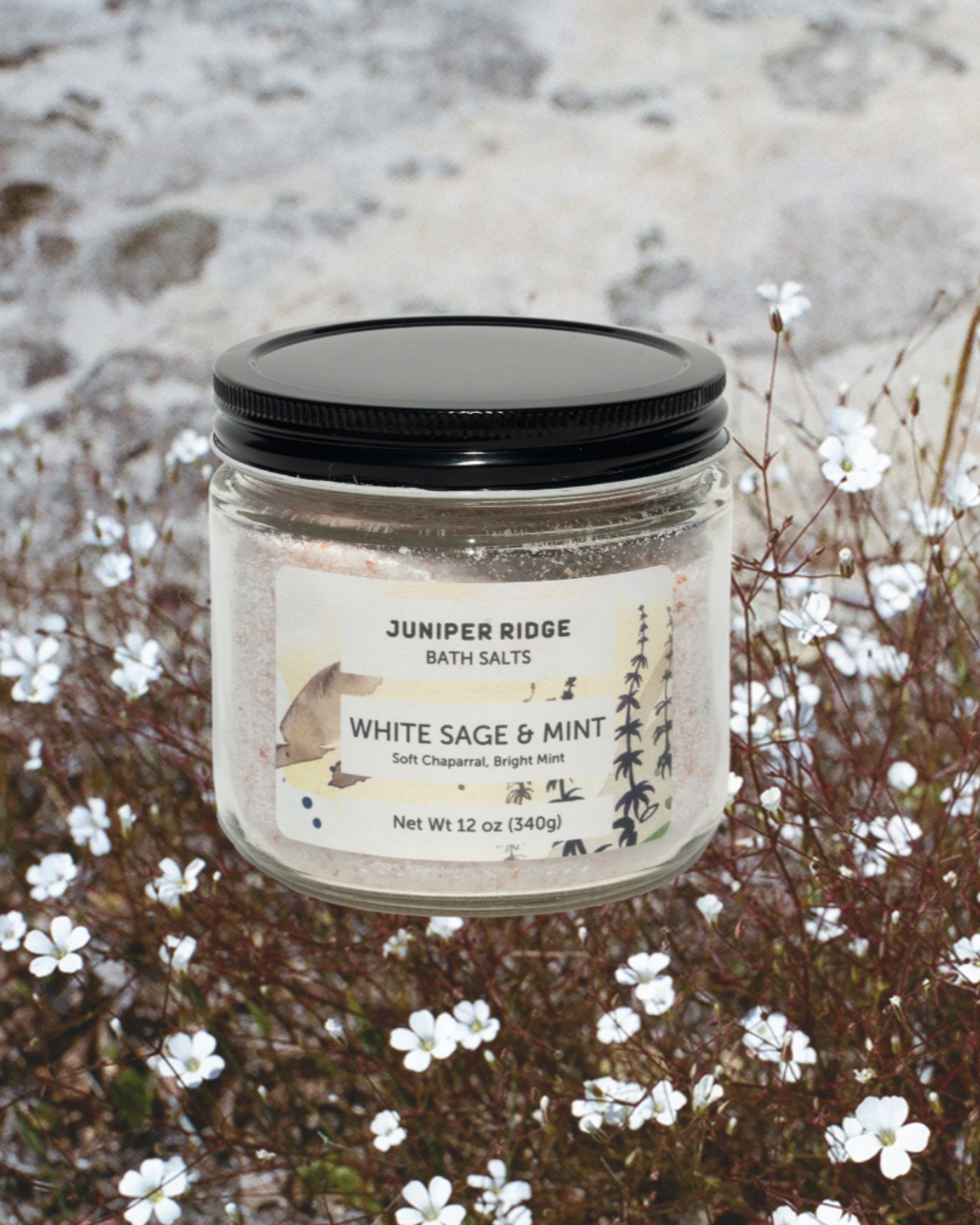 White Sage & Mint Bath Salt