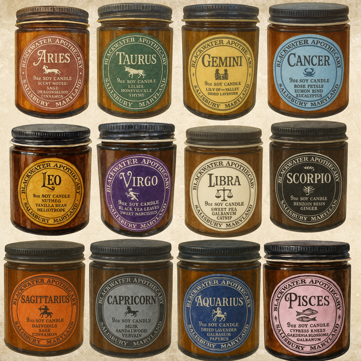Zodiac Candles