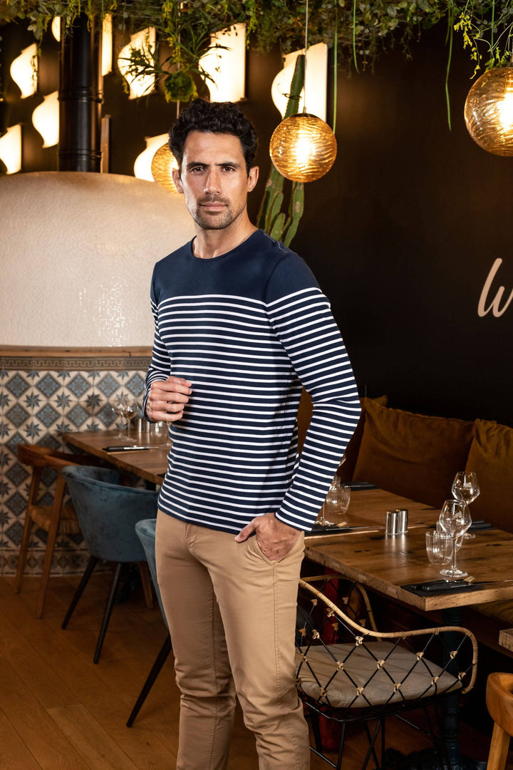Original French Striped Mariniere - choose your color, cut and size