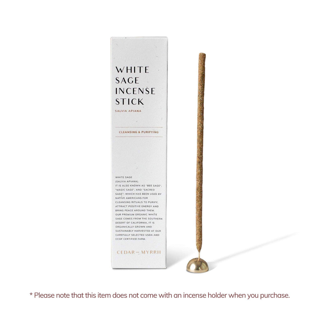 White Sage Hand-rolled Incense Stick