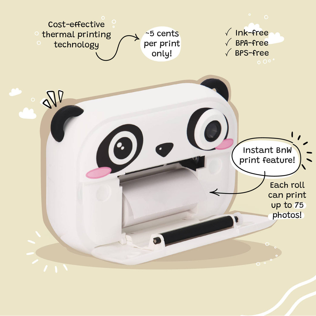 Koko the Panda - Print & Digital Camera - Model P