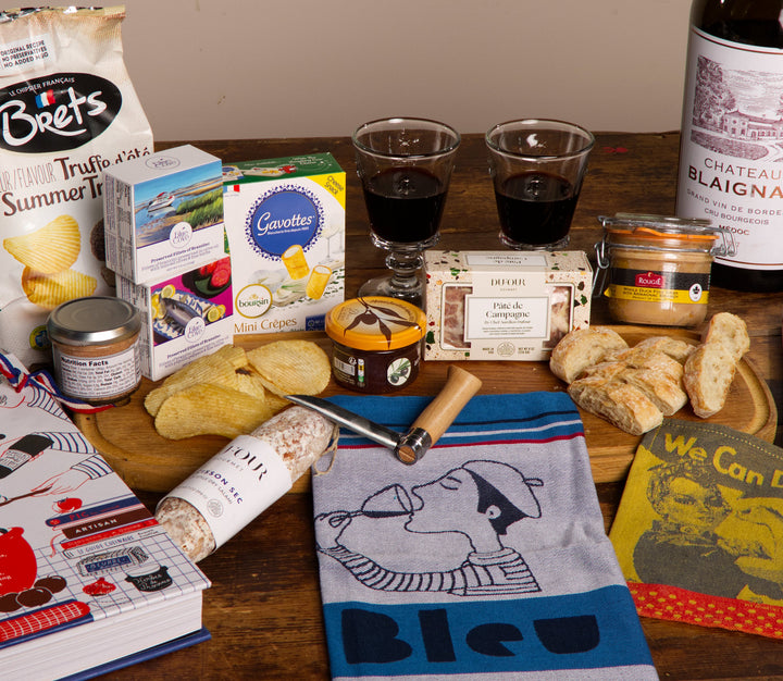 Kitchen Towel – Bleu Blanc Rouge by Moutet